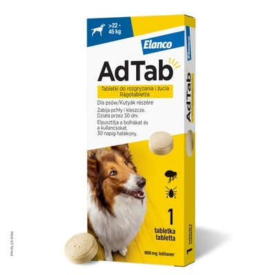 ELANCO AdTab Dog 900mg x 1tabl