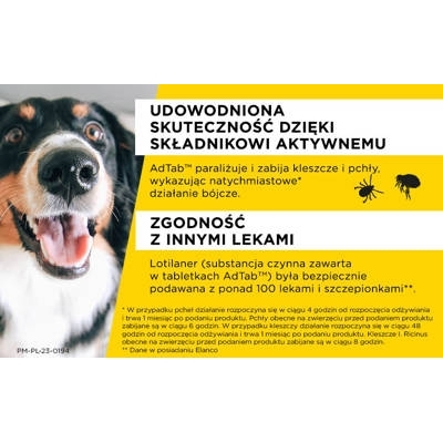 ELANCO AdTab Dog 900mg x 1tabl