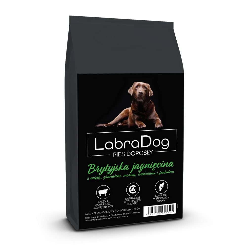 Karma sucha dla psa dorosłego rasy średniej LabraDog Super
