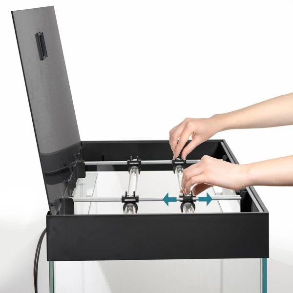 Aquael Opti Set 125 Czarny z oświetleniem 2.0