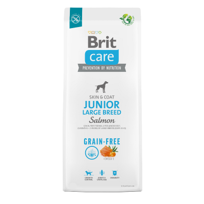 Karma sucha dla psa Brit Care Grain-Free Large Breed Junior Salmon 1kg