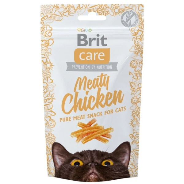 Przysmaki dla kota Brit Care Cat Snack Meaty Chicken 50g