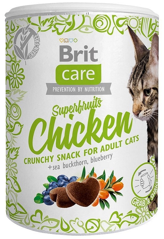Przysmaki dla kota Brit Care Cat Snack Superfruits Chicken 100g