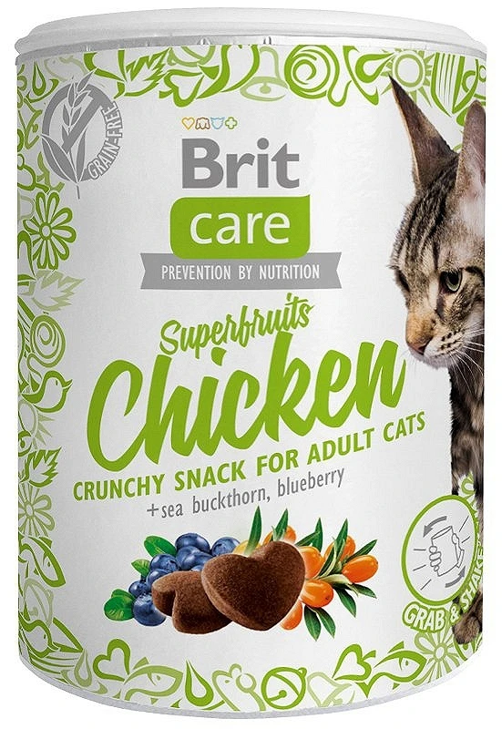 Przysmaki dla kota Brit Care Cat Snack Superfruits Chicken 1
