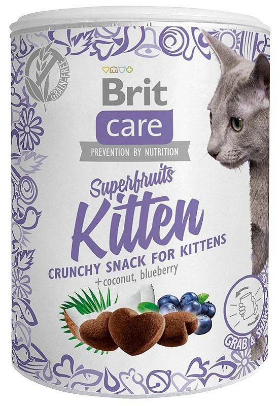 Przysmaki dla kota Brit Care Cat Snack Superfruits Kitten 10