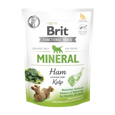 Przysmak dla psów Brit Care Dog Functional Snack Mineral Ham Puppy 150g