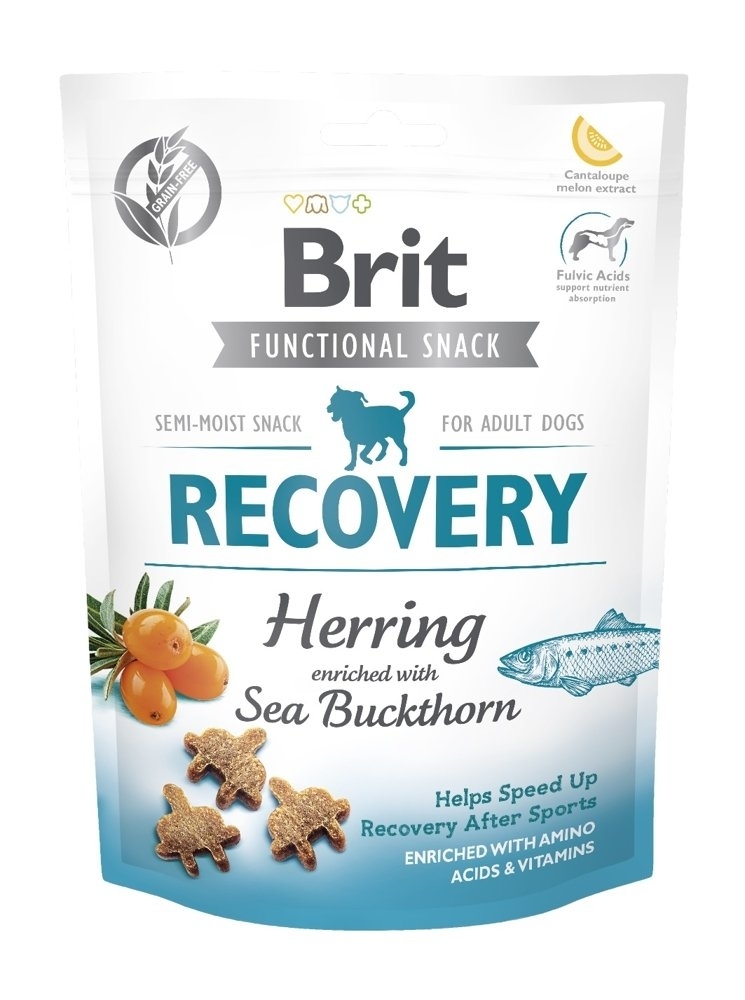 Przysmak dla psów Brit Care Dog Functional Snack Recovery Herring 150g