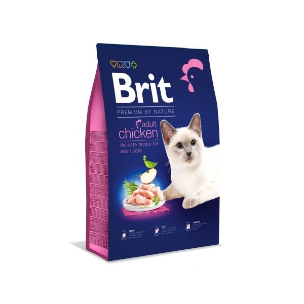 Karma sucha dla kota Brit Care Cat Adult Chicken 0.3kg, 0,8k