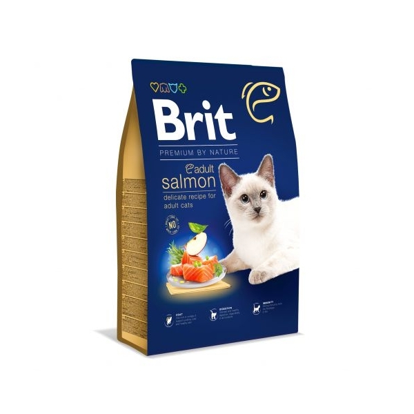 Karma sucha dla kota Brit Care Cat Adult Salmon 0.3kg, 0,8kg