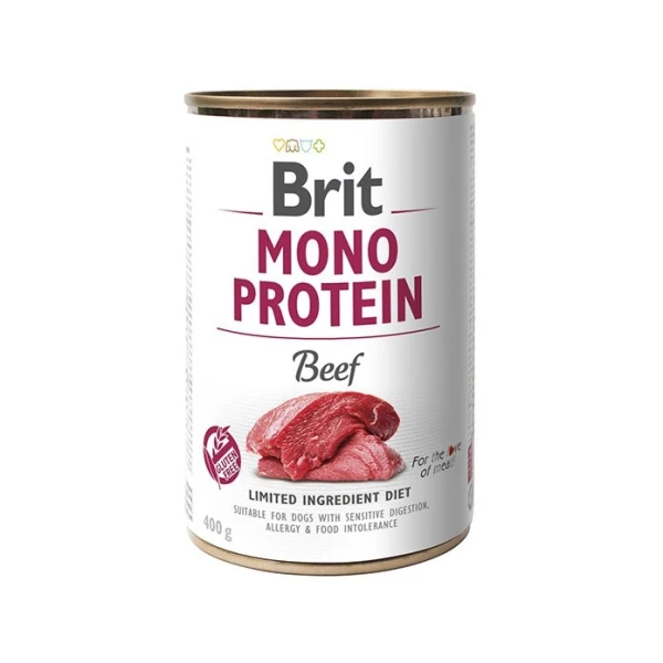 Karma mokra dla psa Brit Mono Protein Beef Wołowina 400g pu