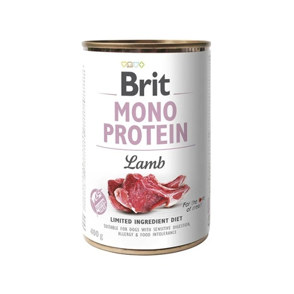 Karma mokra dla psa Brit Mono Protein Lamb Jagnięcina 400g 