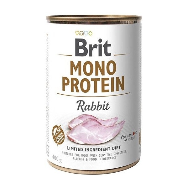 Karma sucha dla psa dorosłego Brit Care Rabbit 400g- najlep