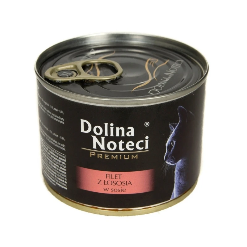 Karma mokra dla kota Dolina Noteci Premium Filet z Łososia 