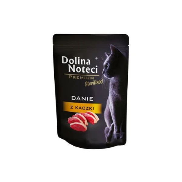 Karma mokra dla kota Dolina Noteci Danie z Kaczki  85g