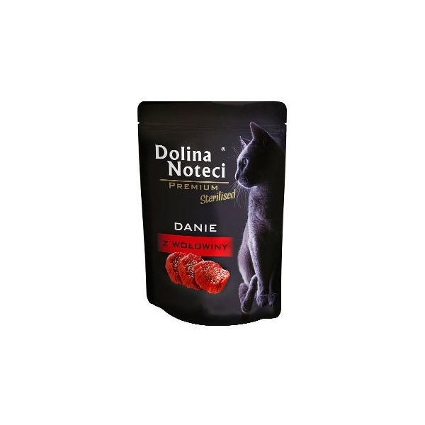 Karma mokra dla kota Dolina Noteci Danie z Wołowiny  85g