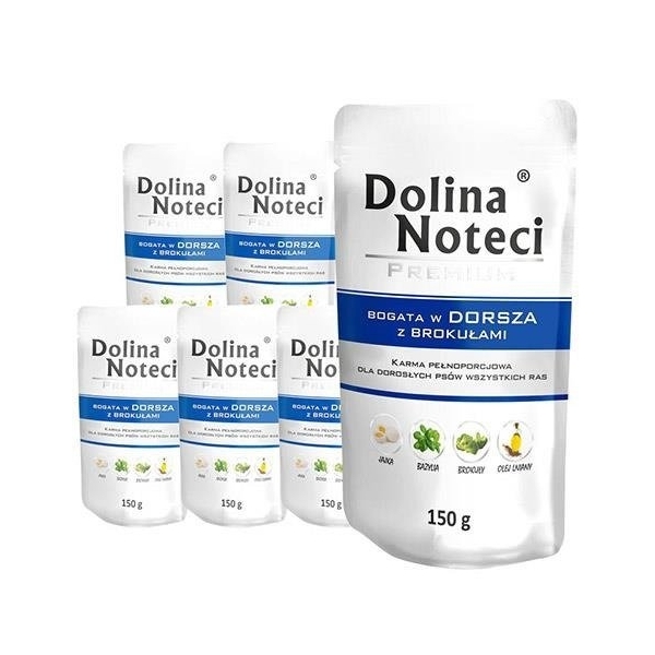 Karma mokra dla psa Dolina Noteci Premium Bogata w Dorsza sa