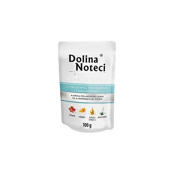 Karma mokra dla psa Dolina Noteci Premium z cielęcina, pomi