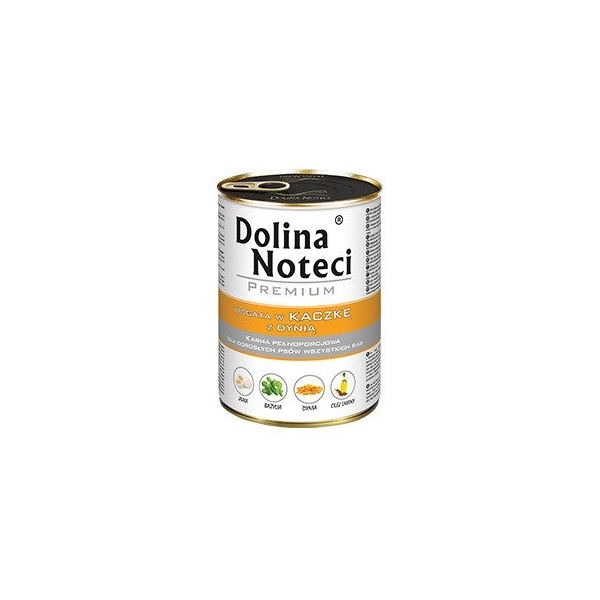 Karma mokra dla psa Dolina Noteci Premium bogata w kaczkę z