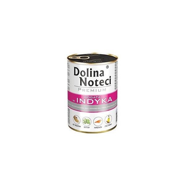 Karma mokra dla psa Dolina Noteci Premium bogata w Indyka 40