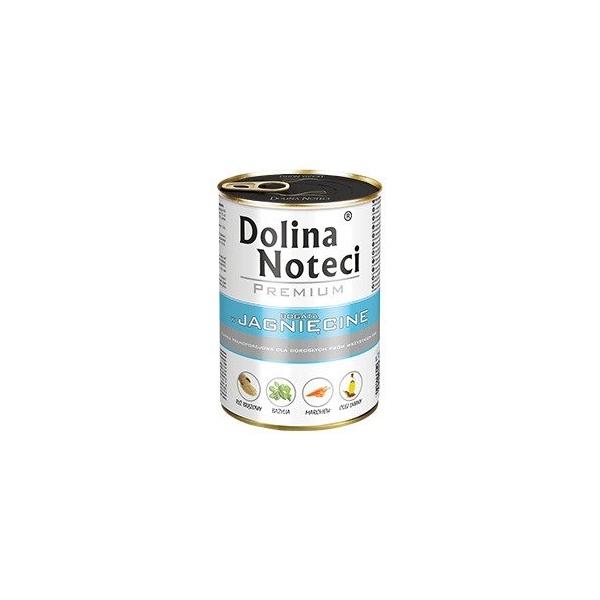 Karma mokra dla psa Dolina Noteci Premium bogata w Jagnięci