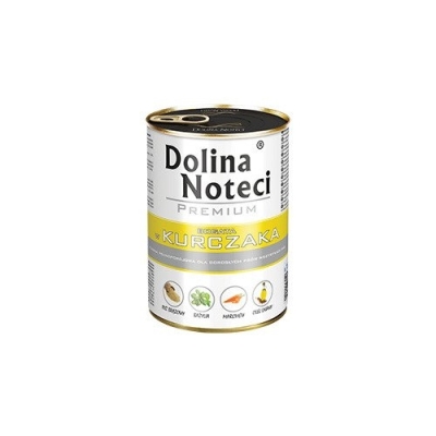 Karma mokra dla psa Dolina Noteci Premium bogata w Kurczaka 400g, 800g