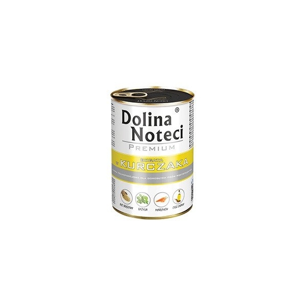 Karma mokra dla psa Dolina Noteci Premium bogata w Kurczaka 