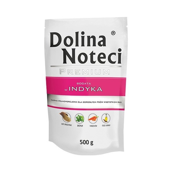 Karma mokra dla psa Dolina Noteci Premium bogata w Indyka sa