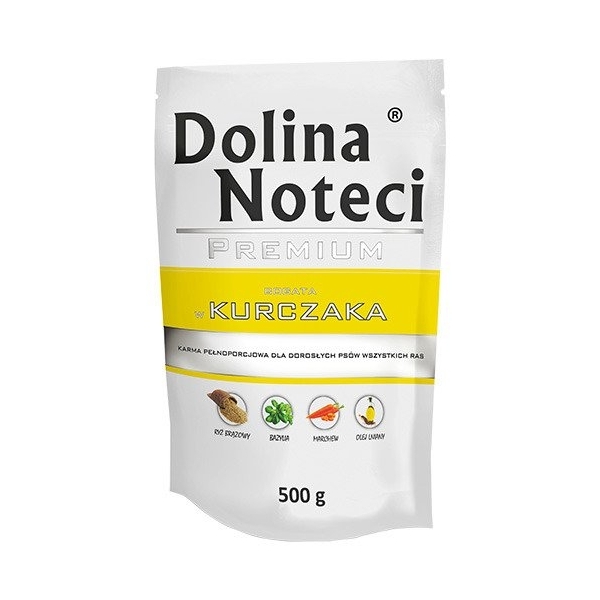 Karma mokra dla psa Dolina Noteci Premium bogata w Kurczaka 