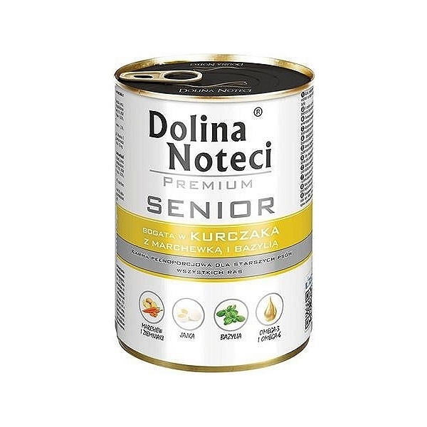 Karma mokra dla psa Dolina Noteci Premium bogata w Kurczaka 