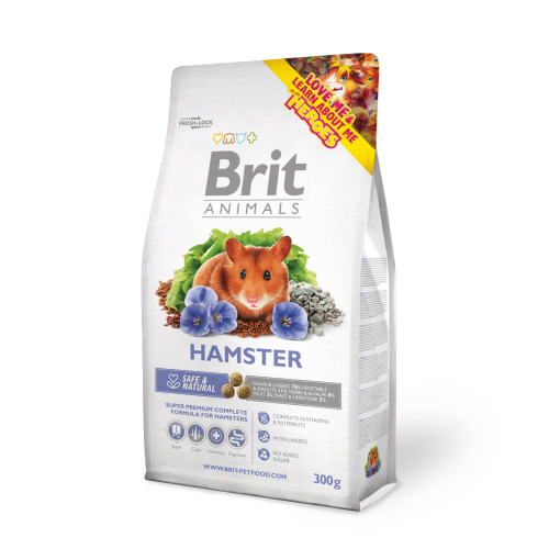 Karma sucha dla Chomika Brit Animals Hamster Complete 100g, 300g