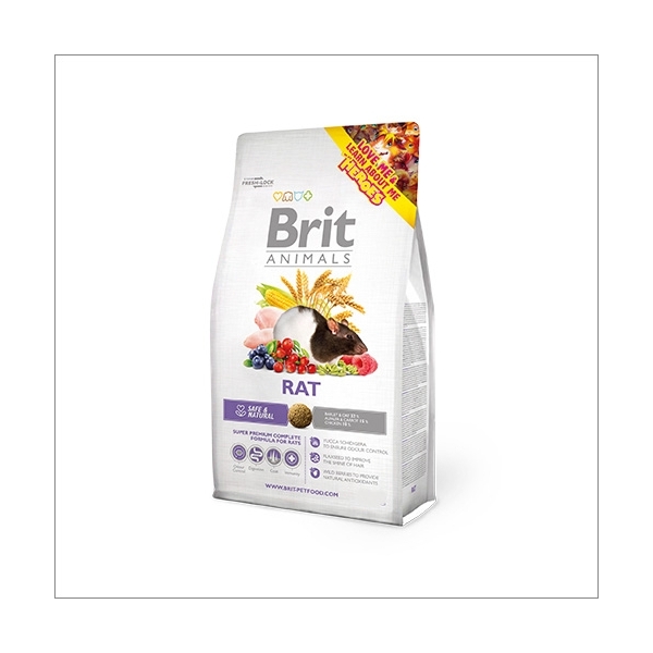 Karma sucha dla Szyczura Brit Animals Rat Complete 300g, 1,5