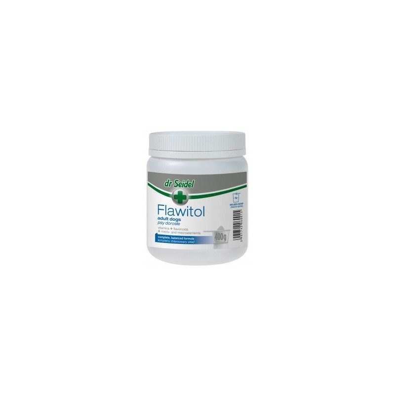 Derma Dr Seidel FLAWITOL dla psów dorosłych 400g, 2kg proszek