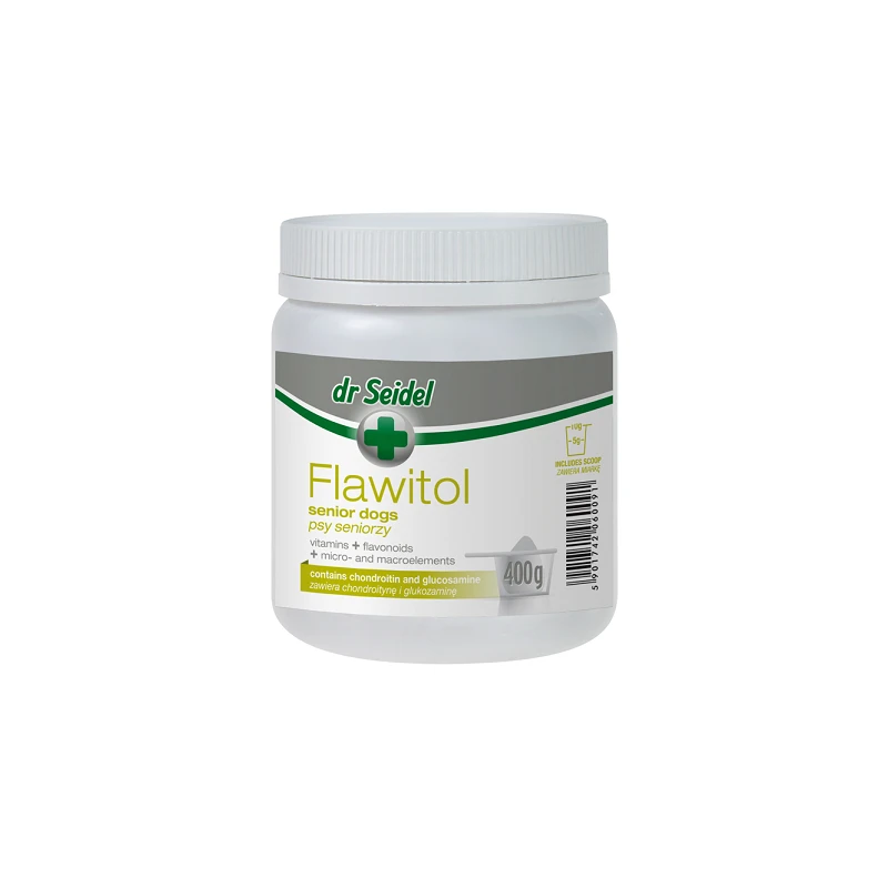 Derma Dr Seidel FLAWITOL dla psów seniorów 400g
