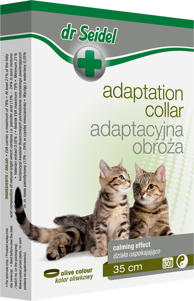DERMAPHARM Dr Seidel Obroża adaptacyjna dla kota dł. 35cm