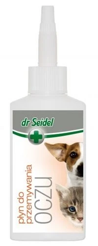 DERMAPHARM Dr Seidel Płyn do przemywania okolic oczu dla ps