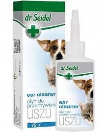 DERMAPHARM Dr Seidel Płyn do Czyszczenia Uszu Pies Kot 75 ml