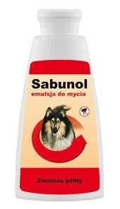 Sabunol emulsja do mycia przeciw pchłom dla psów 150ml
