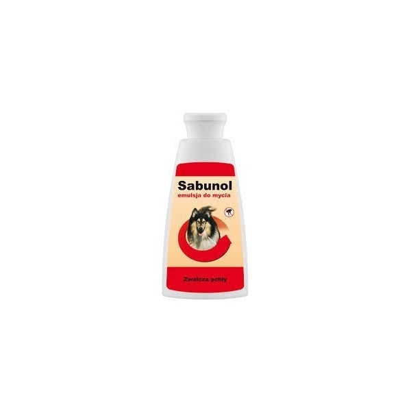 Sabunol emulsja do mycia przeciw pchłom dla psów 150ml