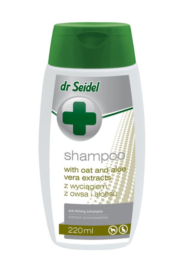 Dermapharm Dr Seidla Szampon z Wyciągiem z Owsa i Aloesu dla psa 220 ml