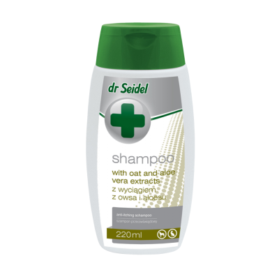 Dermapharm Dr Seidla Szampon z Wyciągiem z Owsa i Aloesu dla psa 220 ml