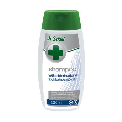 Dermapharm Dr Seidla Szampon z Chlorheksydyną dla psa 220 ml