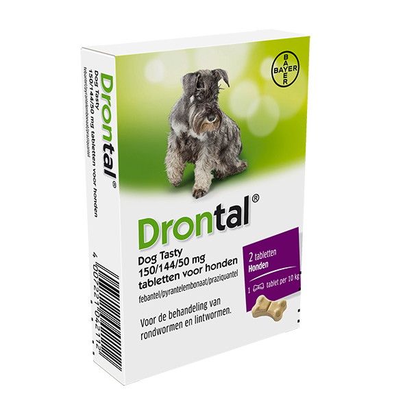 Bayer Drontal  Flavour - 2 tabletki dla psów