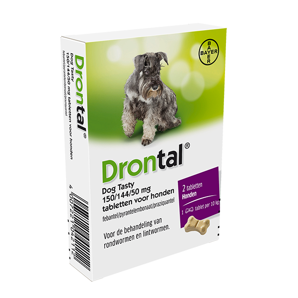 Bayer Drontal  Flavour - 2 tabletki dla psów