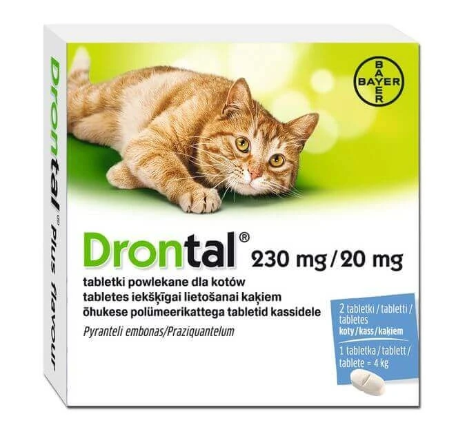 Bayer Drontal 2 tabl koty