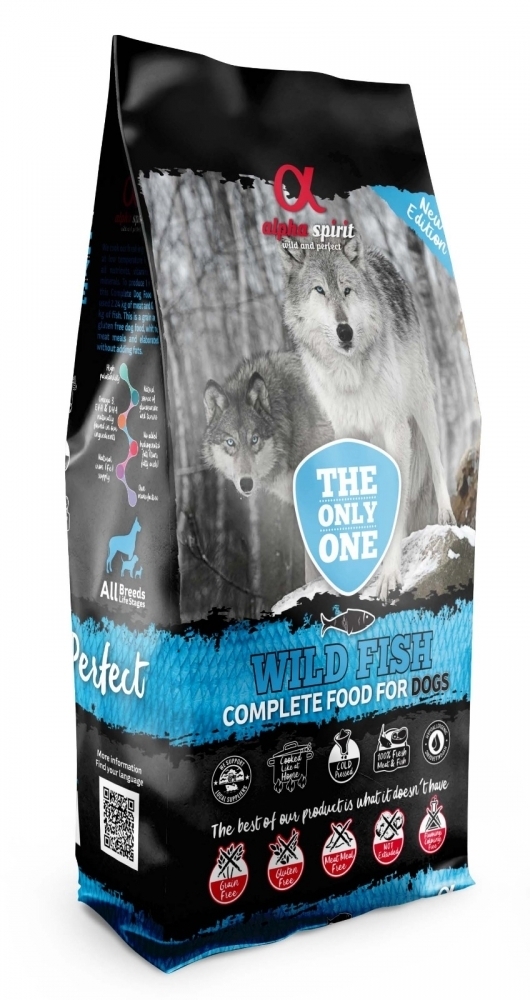 Karma sucha dla psa Alpha Spirit sucho-miękka WILD FISH 3kg