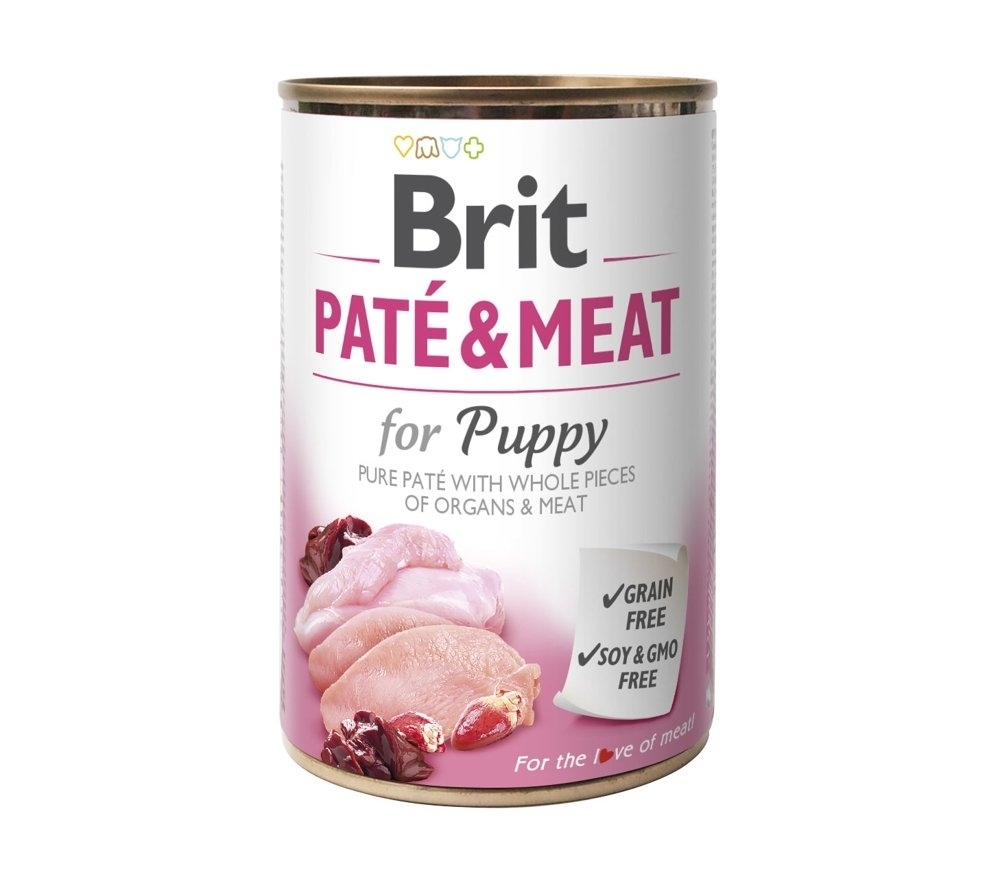Karma mokra dla psa Brit  Pate&Meat Puppy 6x800g