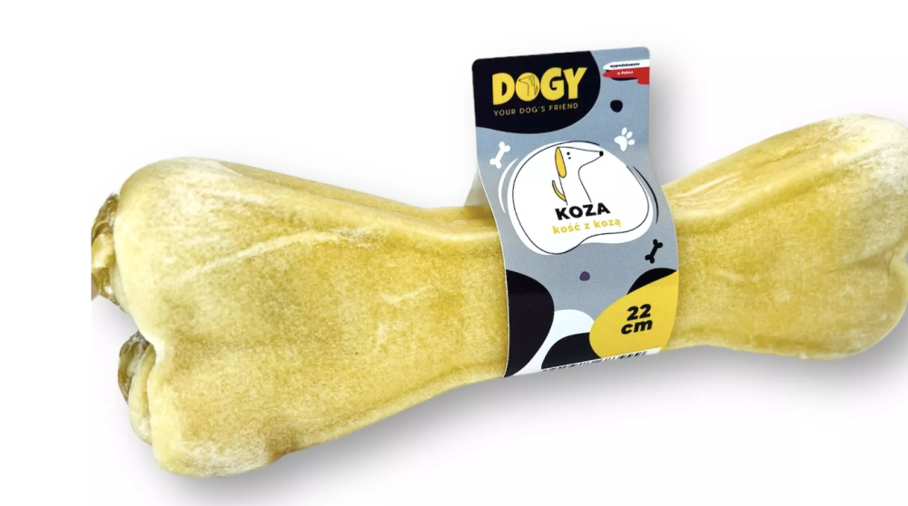 DOGY - Kość z kozą 22cm