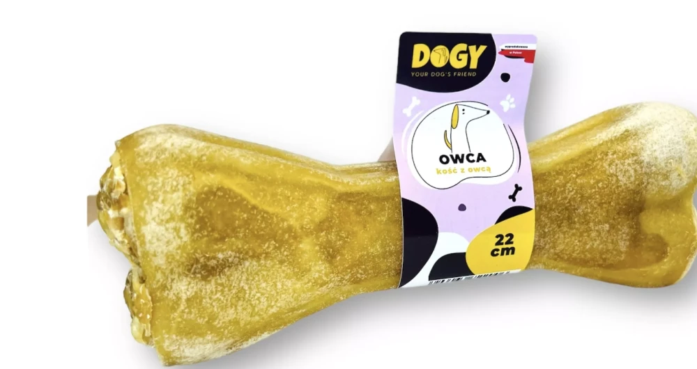DOGY - Kość z owcą 22cm