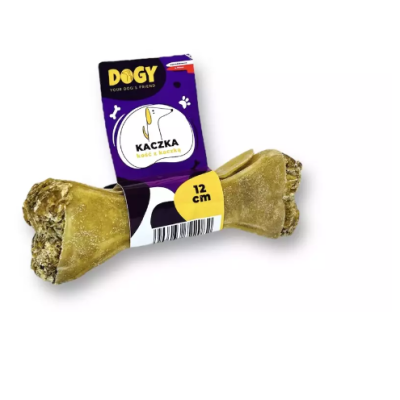 DOGY - Kość z kaczką i jabłkiem 12cm