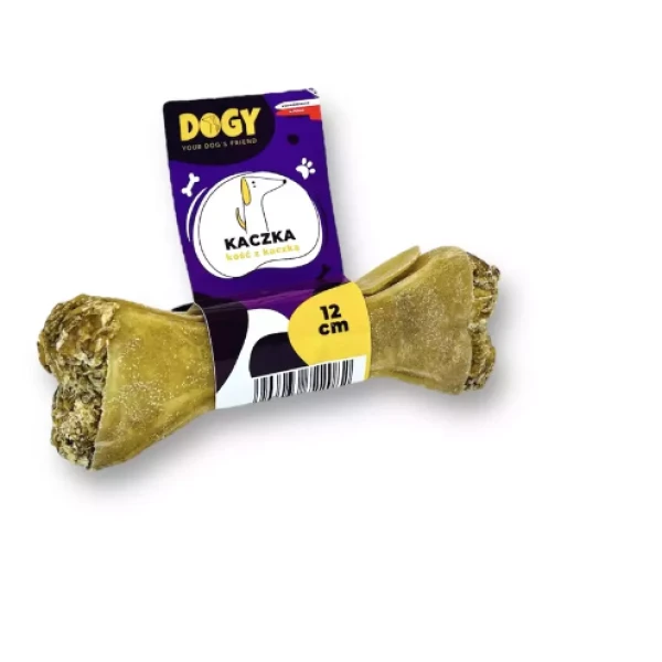 DOGY - Kość z kaczką i jabłkiem 12cm